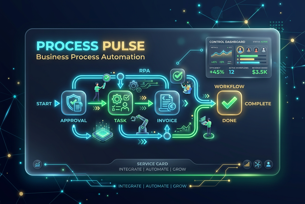 Business Process Automation service visual